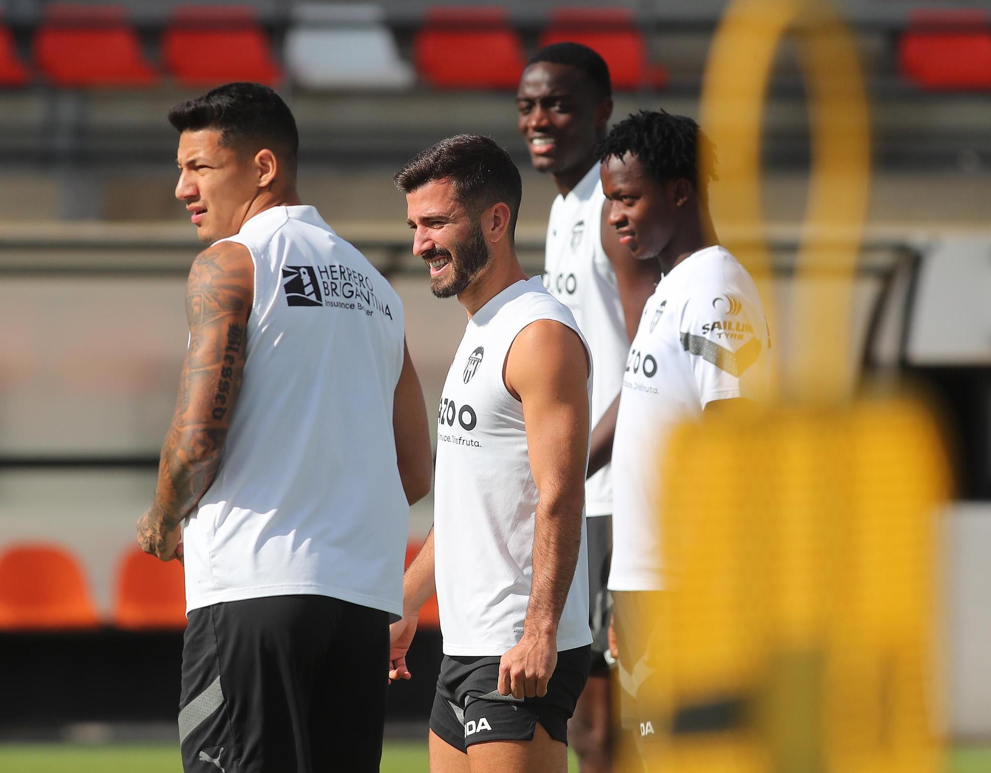 Así ha sido el entrenamiento del Valencia CF de hoy