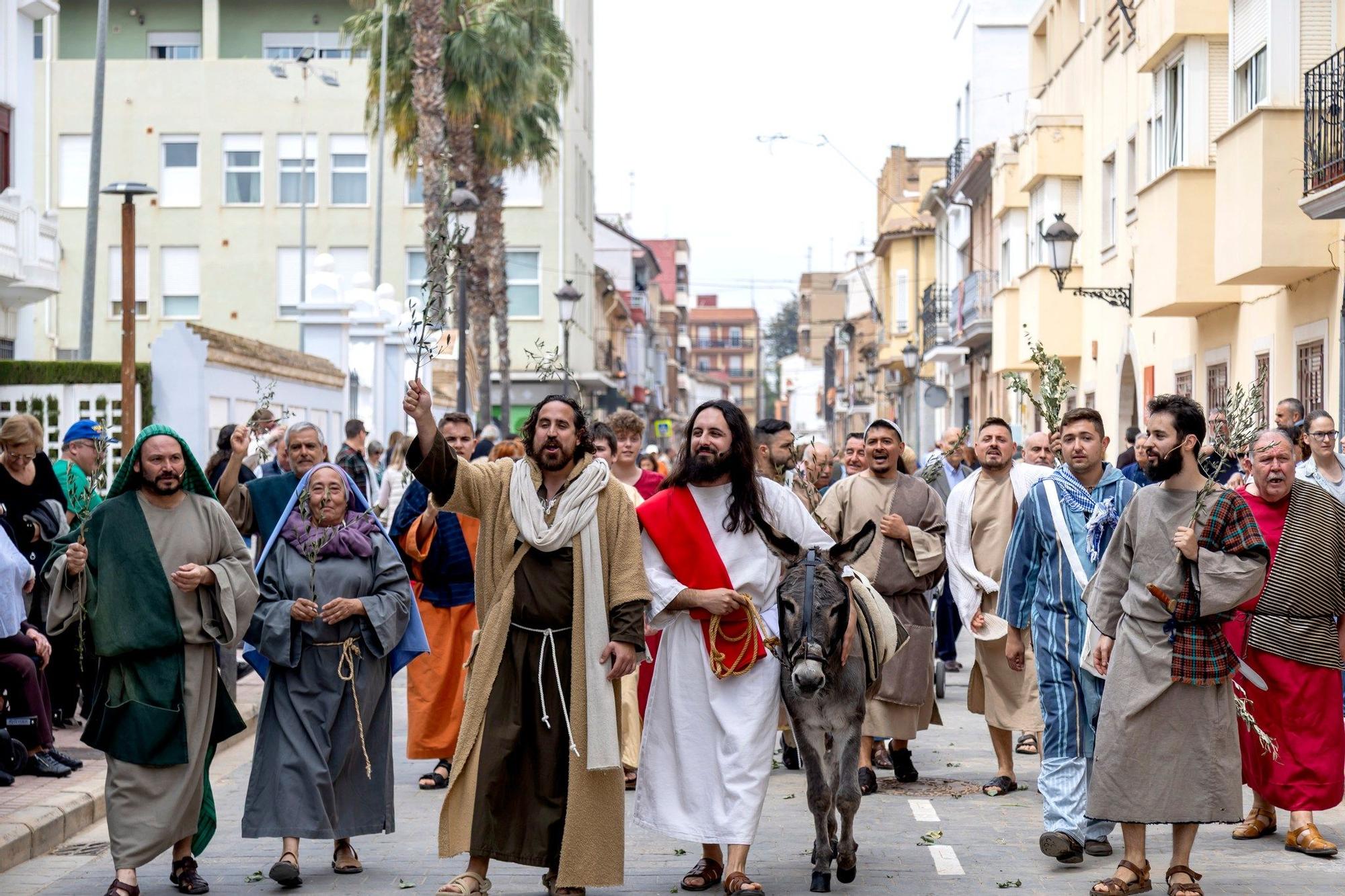 La Pasión de Benetússer abre sus representaciones en el Domingo de Ramos