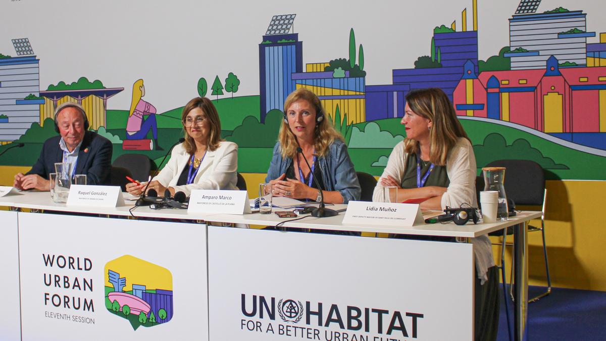 La alcaldesa de Castelló interviene en el Foro Urbano Mundial de Polonia.