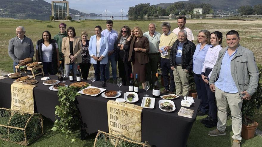 Redondela presumirá del choco de la ría en su cita gastronómica: este año hay mucho y muy bueno