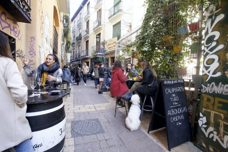 Las calles del Tubo en la mañana del 21 de noviembre