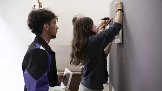 El arte cobra nueva vida en Cáceres con un museo imaginario creado por estudiantes