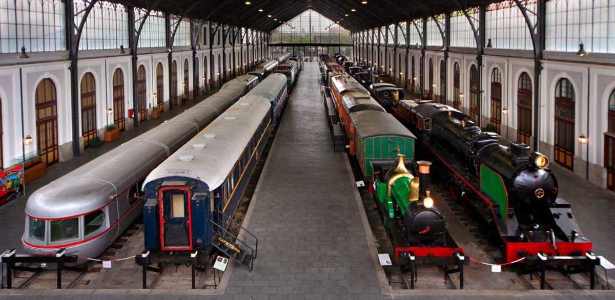 Antigua estación de Delicias, actual Museo del Ferrocarril