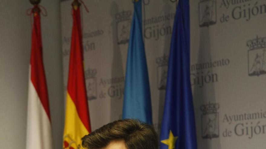 José María Pérez, en el Ayuntamiento de Gijón.