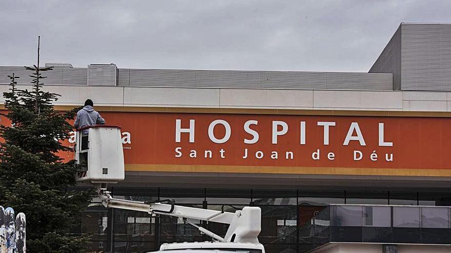 Vista de l&#039;Hospital Sant Joan de Déu, de Manresa