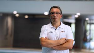 Retratos a Jordi Valls, seleccionador femenino de waterpolo.
