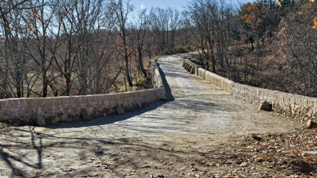Imágenes del puente tras la rehabilitación llevada a cabo por la Comunidad de Madrid