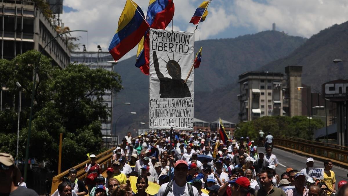 protestas en venezuela