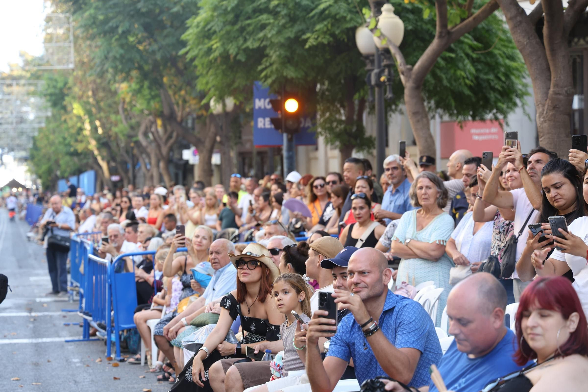 International folk parade of the bonfires of Alicante