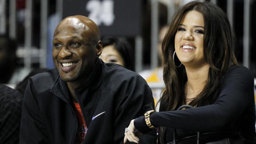 Lamar Odom y Khloe Kardashian