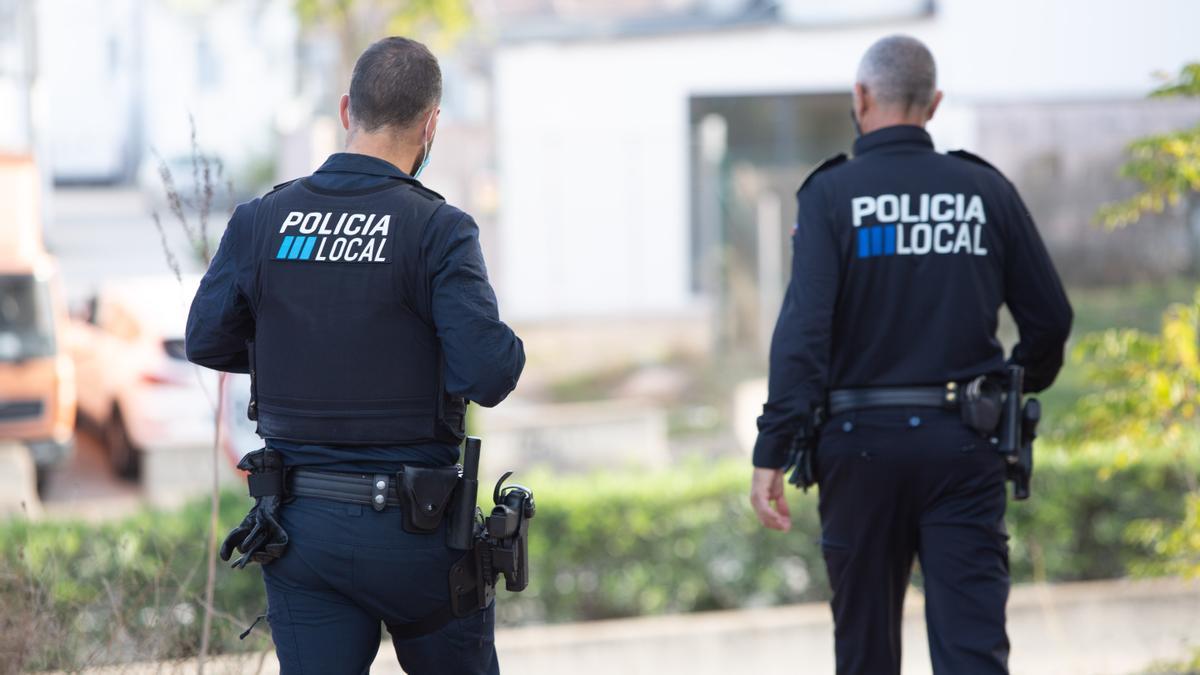 Imagen de archivo de la Policía Local de Santa Eulària