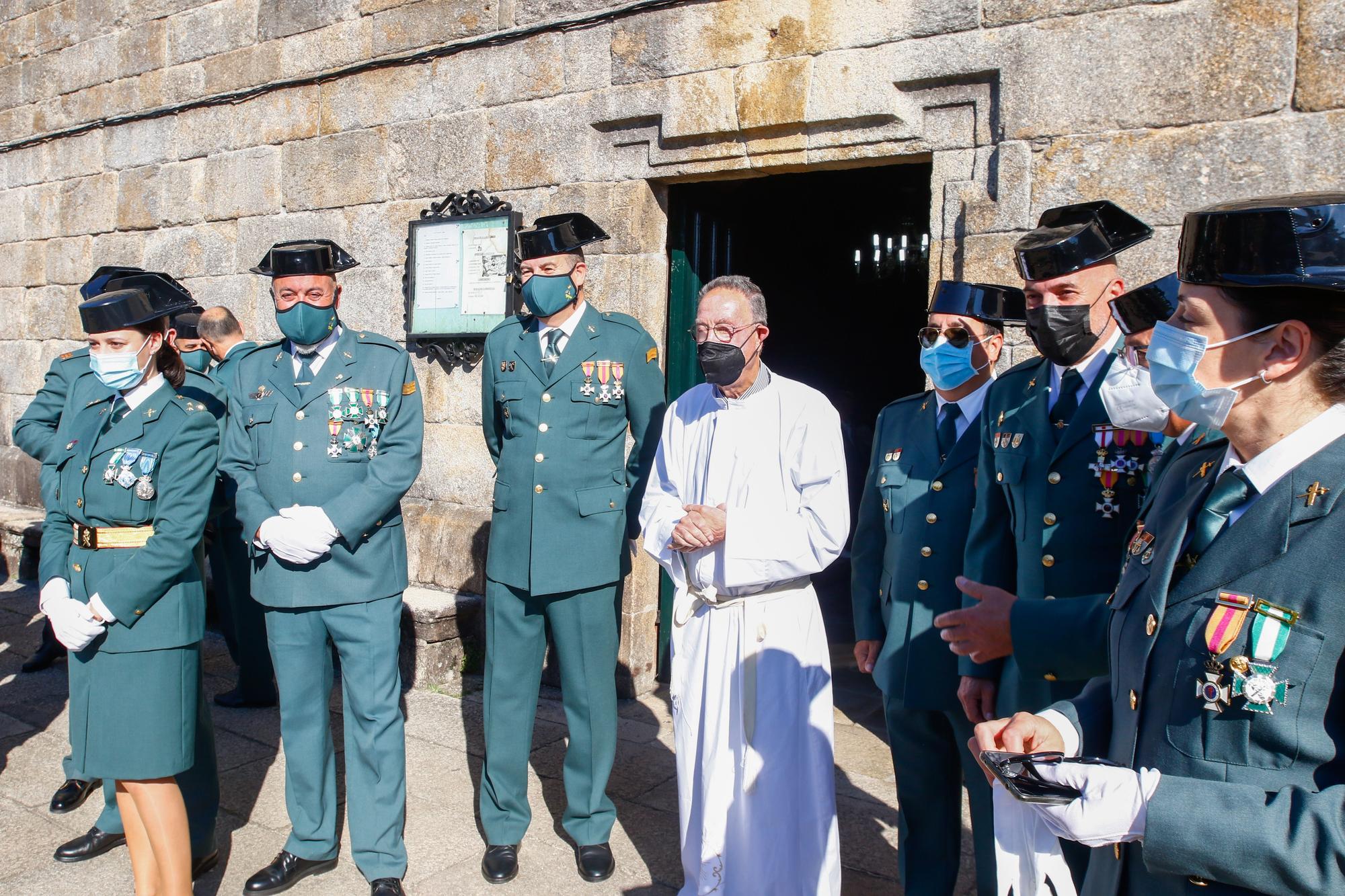 La Guardia Civil de Cambados rinde homenaje a su patrona