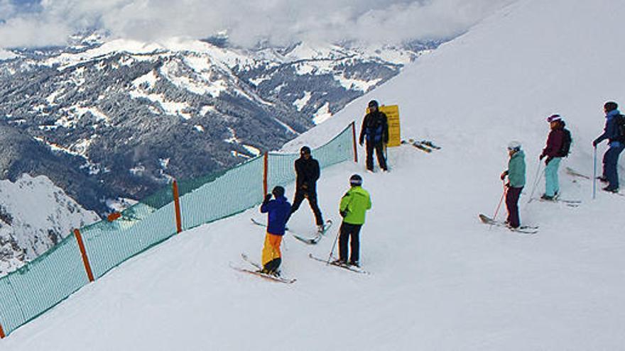 Estación de esquí Nebelhorn, en Alemania