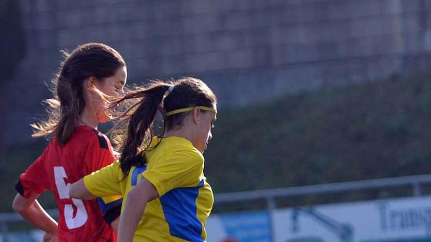 Un partido del Langreo Femenino.