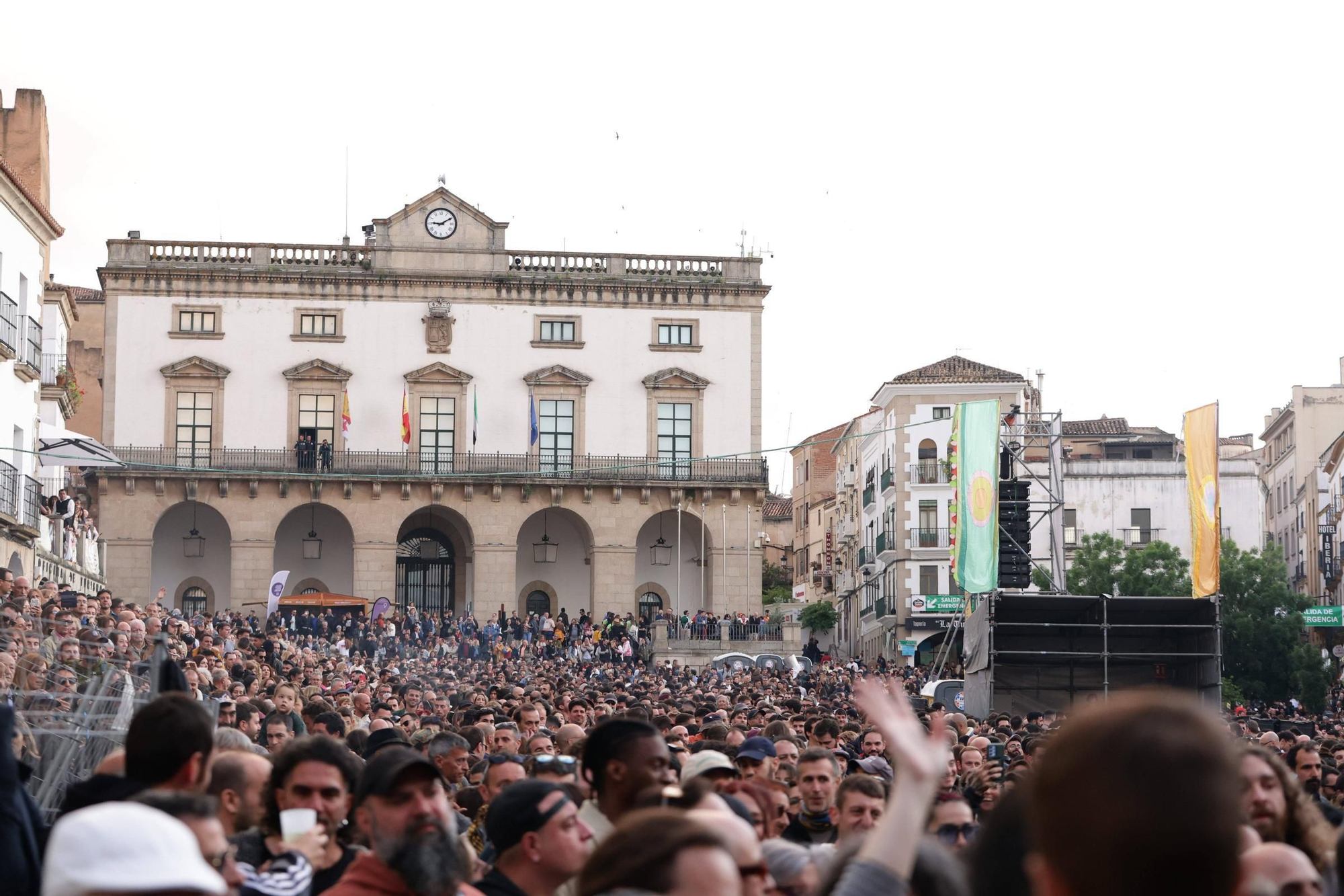 Las imágenes del sábado de Womad en Cáceres