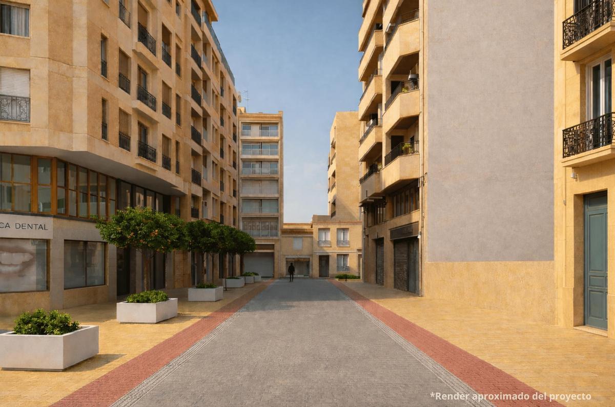Aproximación al proyecto de plataforma única que Crevillent quiere establecer en su centro urbano