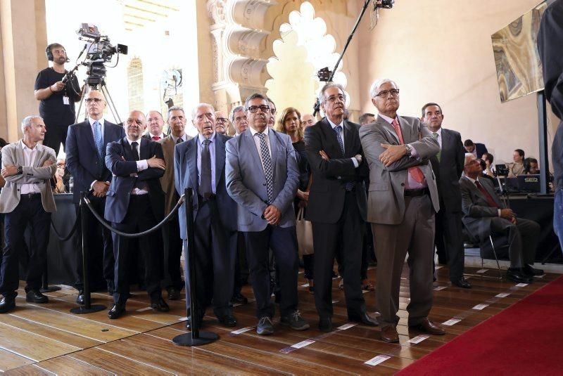 Toma de posesión de Javier Lambán como presidente de Aragón