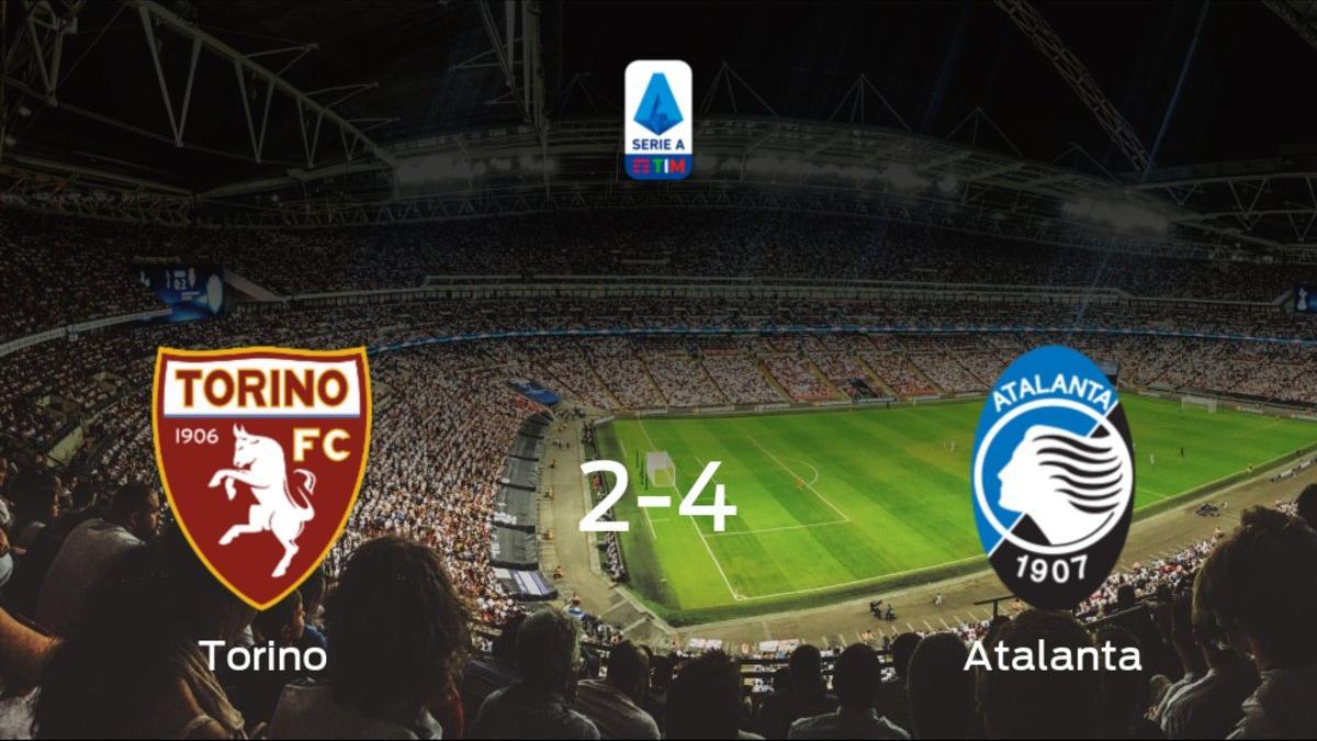 El Atalanta se lleva los tres puntos ante el Torino (2-4)