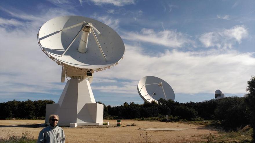 Radiotelescopios en el Observatorio de Yebes (Guadalajara).