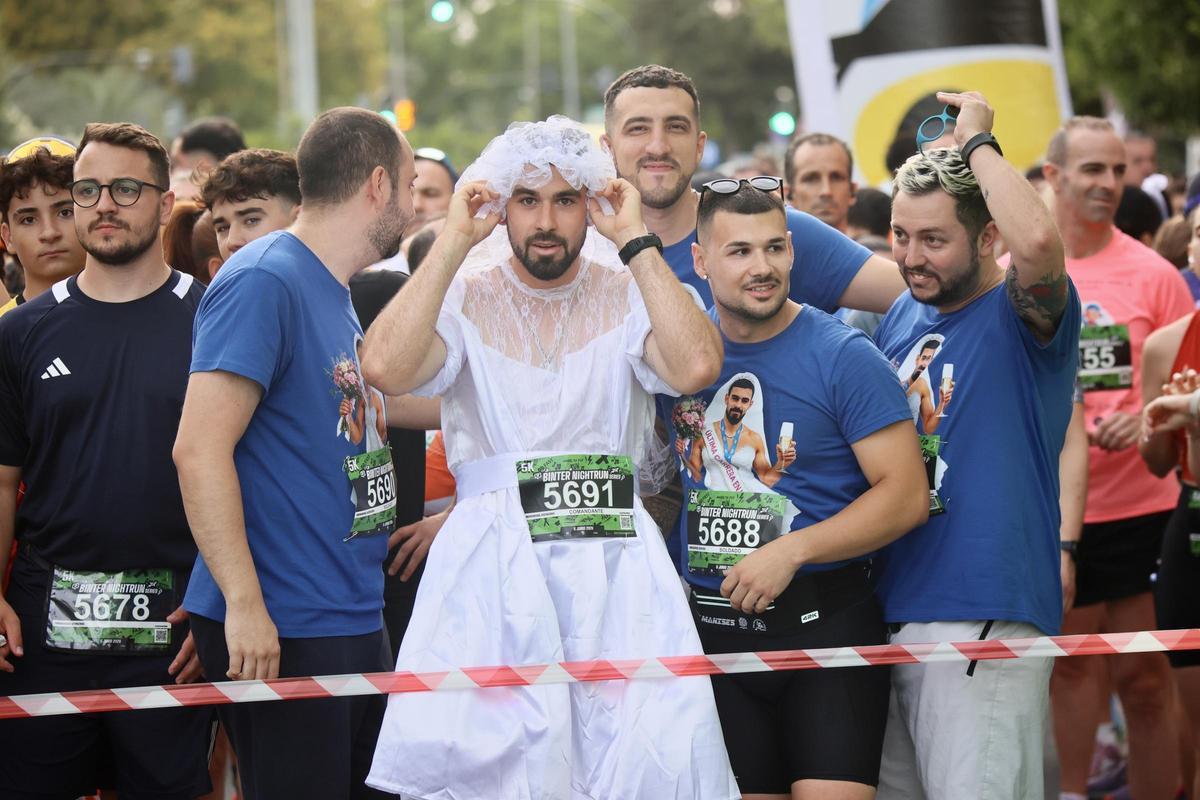 Las mejores imágenes de la carrera Binter Nightrun