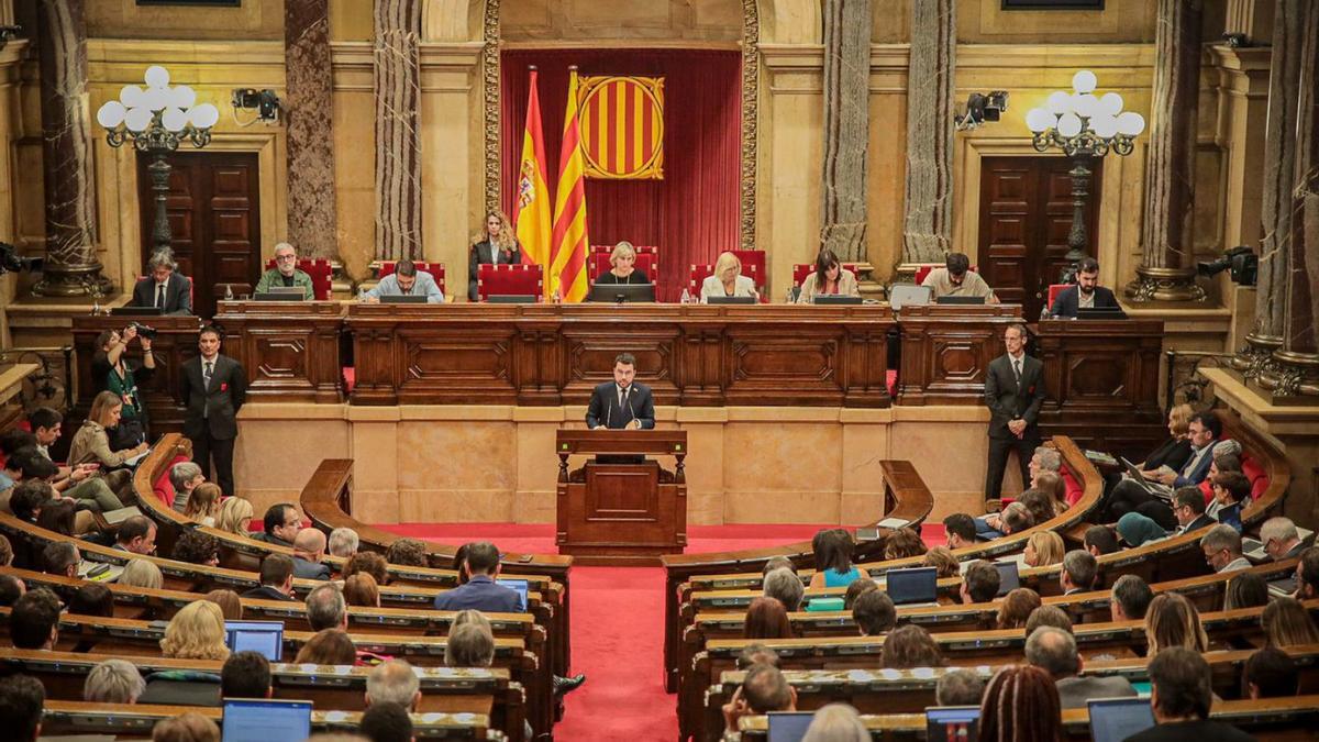 Ple del debat de política general al Parlament  | SERGIO RAMOS LADEVESA/PARLAMENT