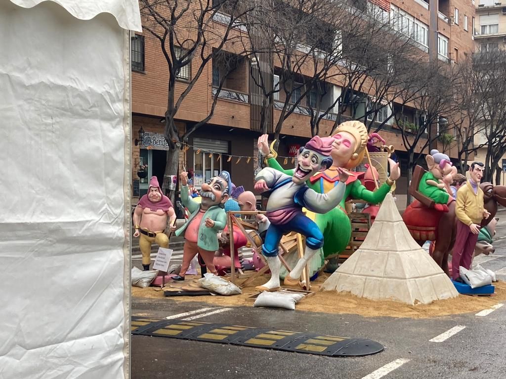 La desgracia de falla Beniferri se convierte en un acto de "germanor"