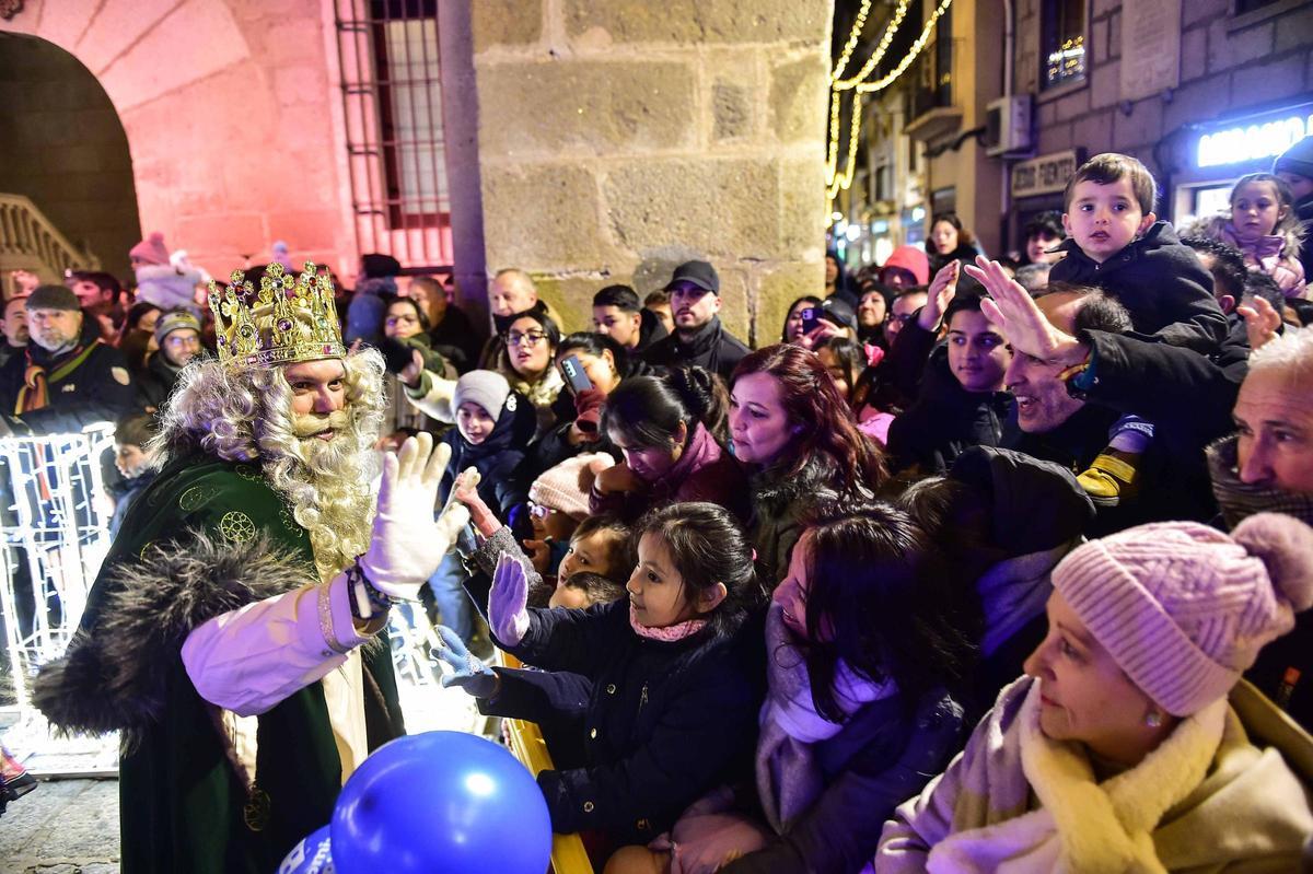 Las imágenes de la Cabalgata de Reyes Magos en Plasencia