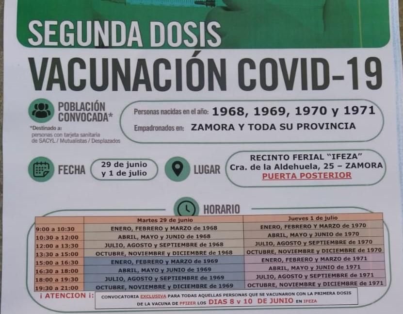Cartel oficial.