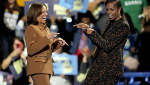 Kamala Harris y Michelle Obama.