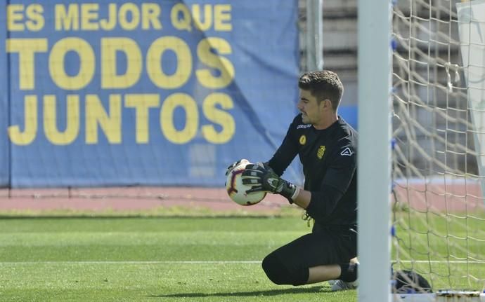 TELDE. Entrenamiento de la UDLP  | 02/04/2019 | Fotógrafo: José Pérez Curbelo