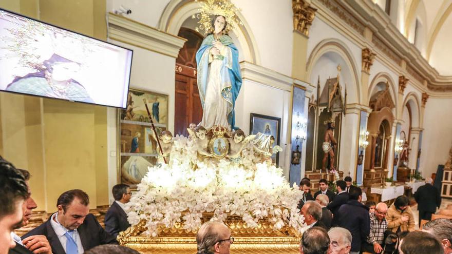 Imagen de la patrona de Torrevieja