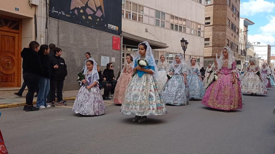 Ofrenda de flores de las fallas de Sedaví aplazada por la lluvia
