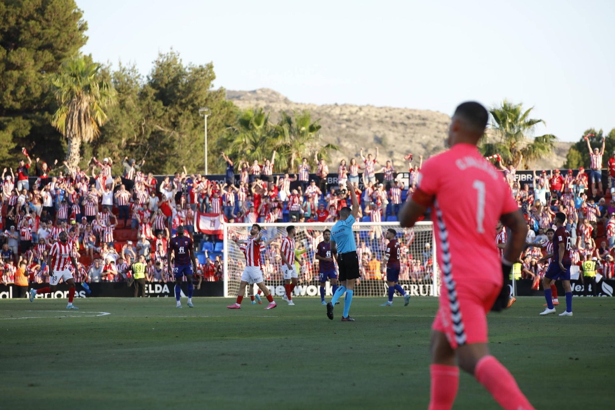 EN IMÁGENES: Así fue el partido entre el Eldense y el Sporting