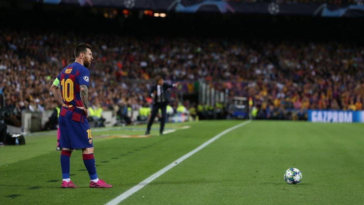 Leo Messi, capitán del Barça