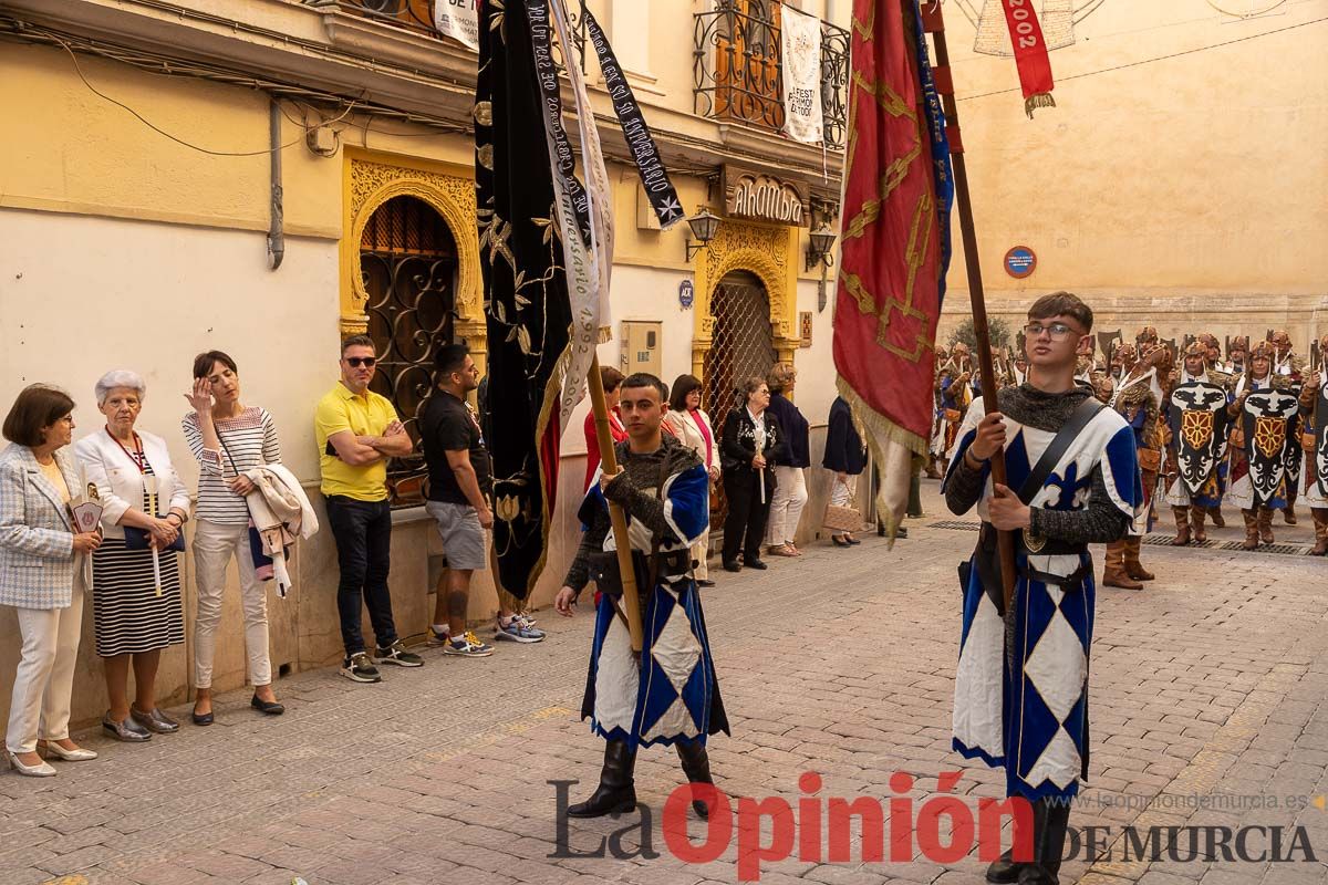 Procesión del día 3 en Caravaca (bando Cristiano)