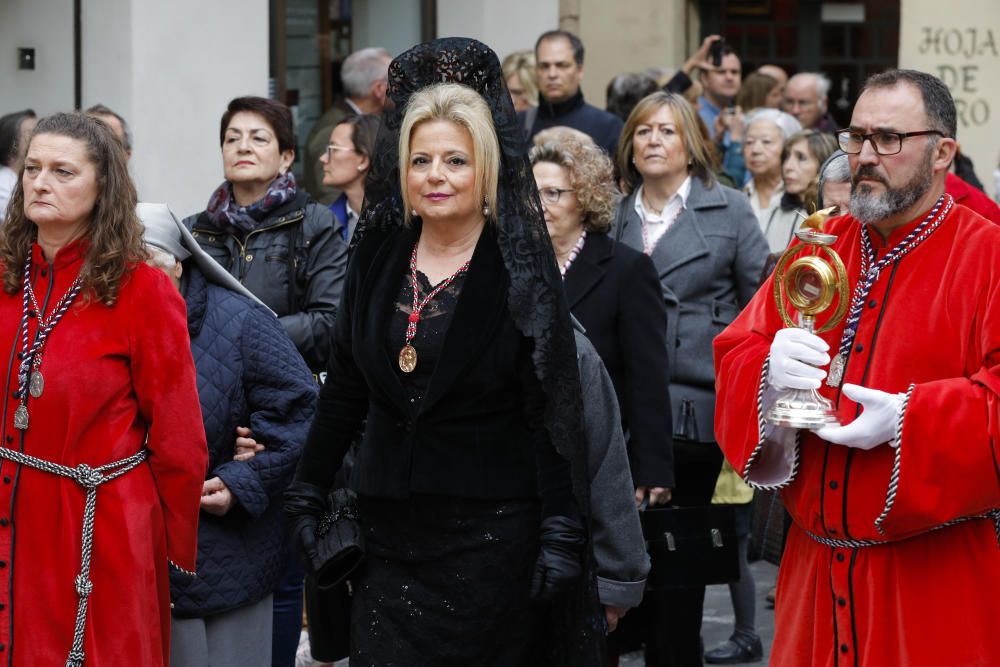 La clase politica valenciana en la Semana Santa Marinera