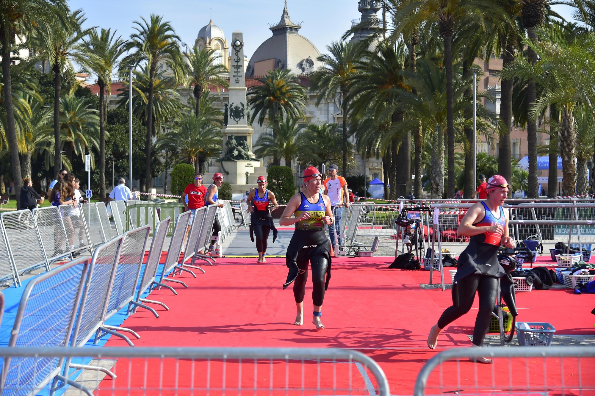 Las mejores fotos del Triatlón Ciudad de Cartagena 2023.