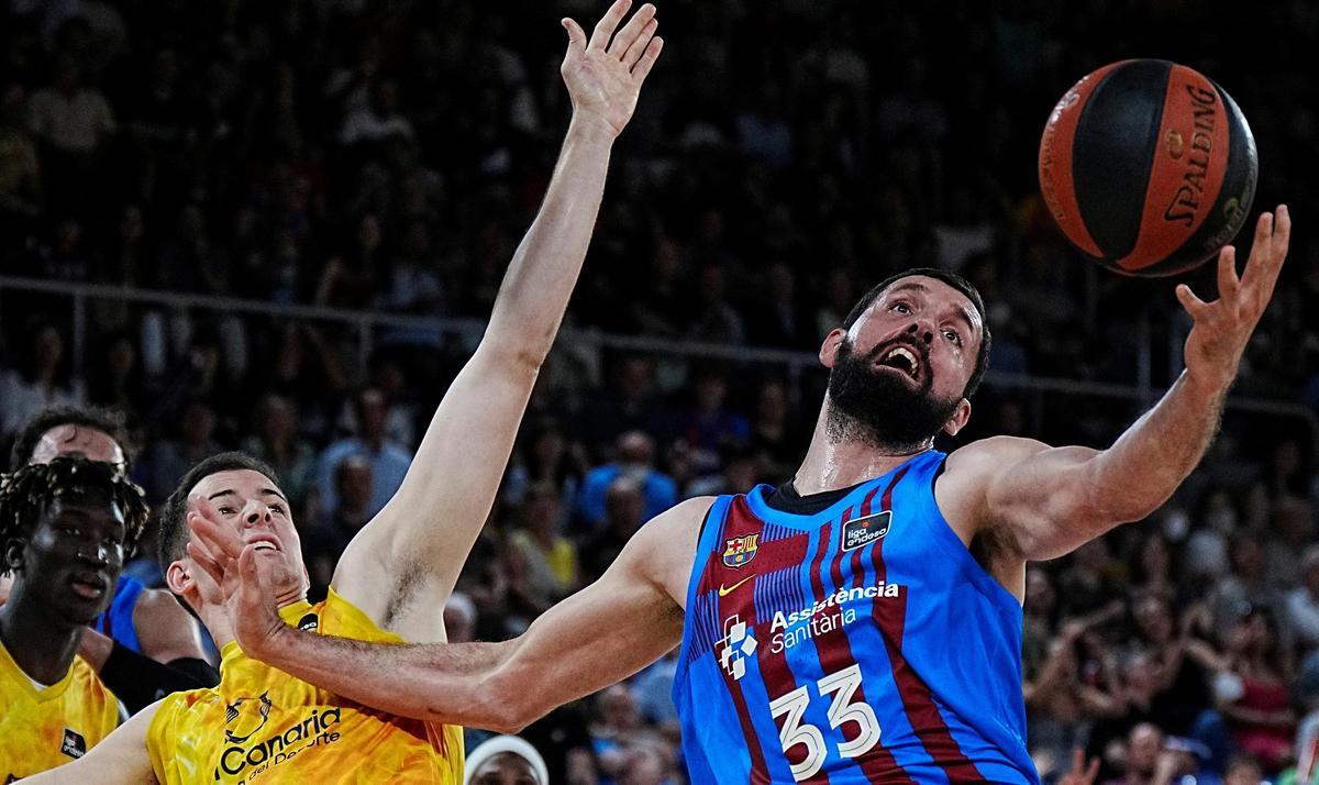 El Barça no quiere dar ninguna oportunidad al Gran Canaria de sumar en el Palau