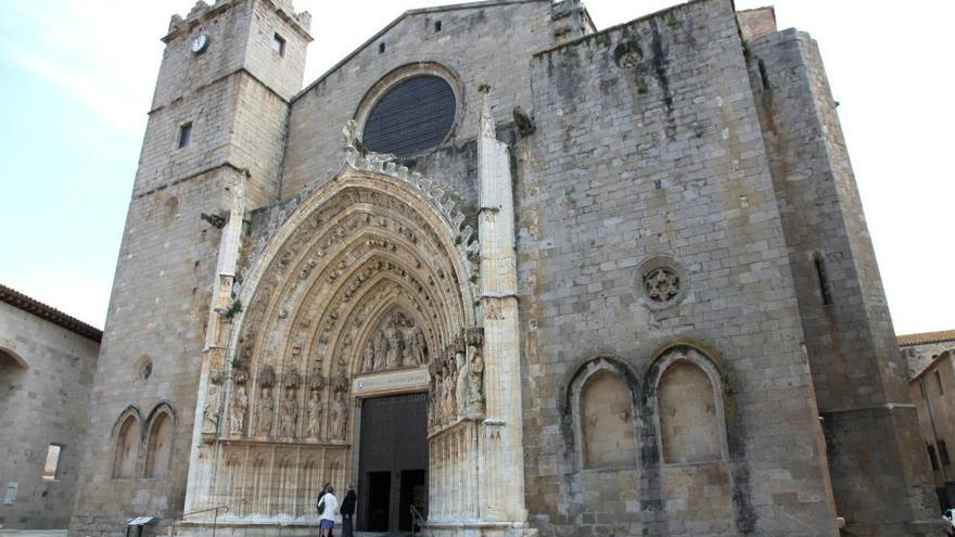 La basílica de Santa Maria de Castelló d&#039;Empúries.