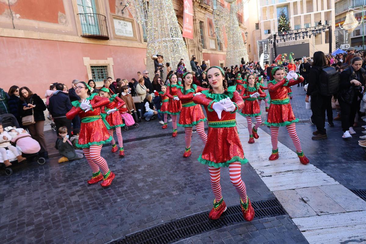 Desfile de Papá Noel en Murcia
