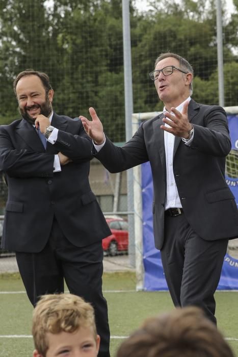 Presentación de Anquela como entrenador del Oviedo