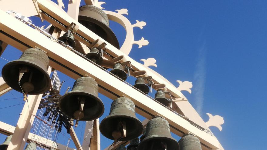 El Carillón del Palau de la Generalitat en Barcelona, un instrumento musical único compuesto por 49 campanas de bronce.