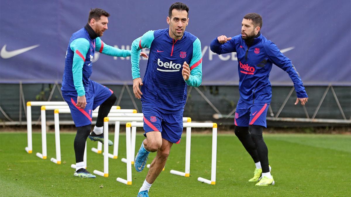 El Barça prepara el encuentro ante el PSG