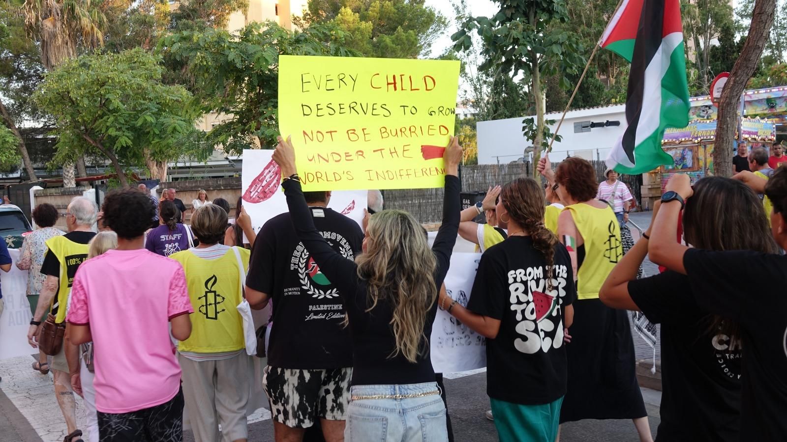 Marcha en Calvià. Juanlu Iglesias