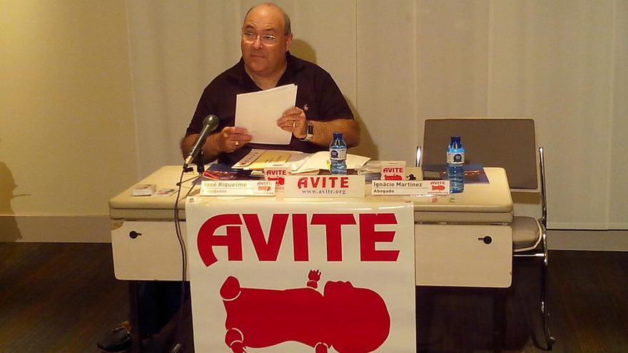 El presidente de la Asociación de Víctimas de la Talidomida (AVITE) José Riquelme