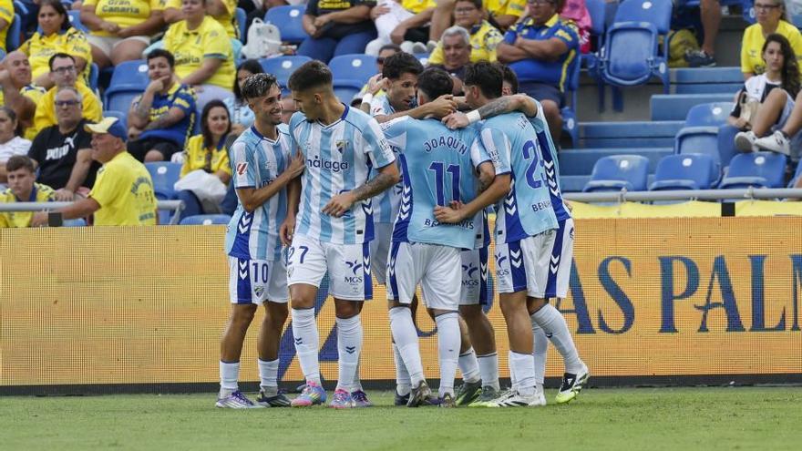 Horario confirmado del Málaga CF - UD Las Palmas en La Rosaleda