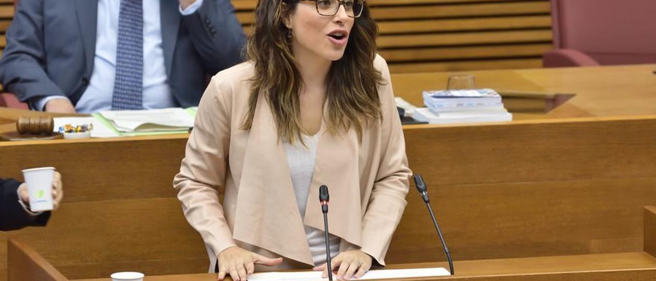 La futura vicepresidenta Aitana Mas