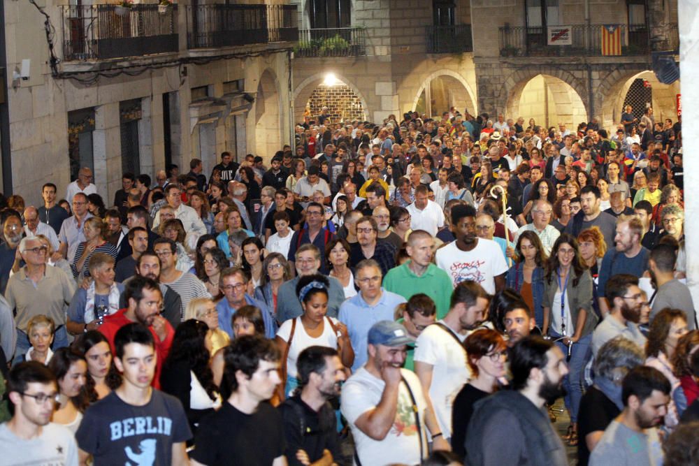 Manifestació a Girona