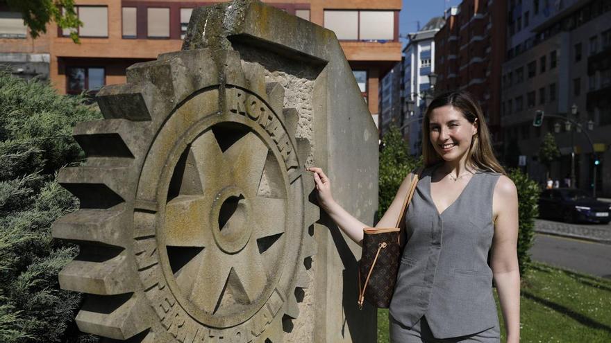 El Rotary Club de Oviedo entrega el Premio "Protagonistas del Mañana" al estudiante Sergio Nava, del colegio Santa María del Naranco