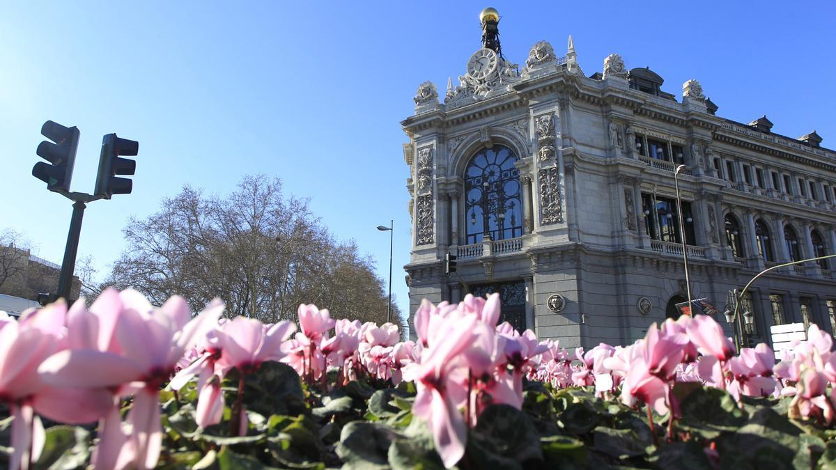 Archivo - Fachada del Banco de España.